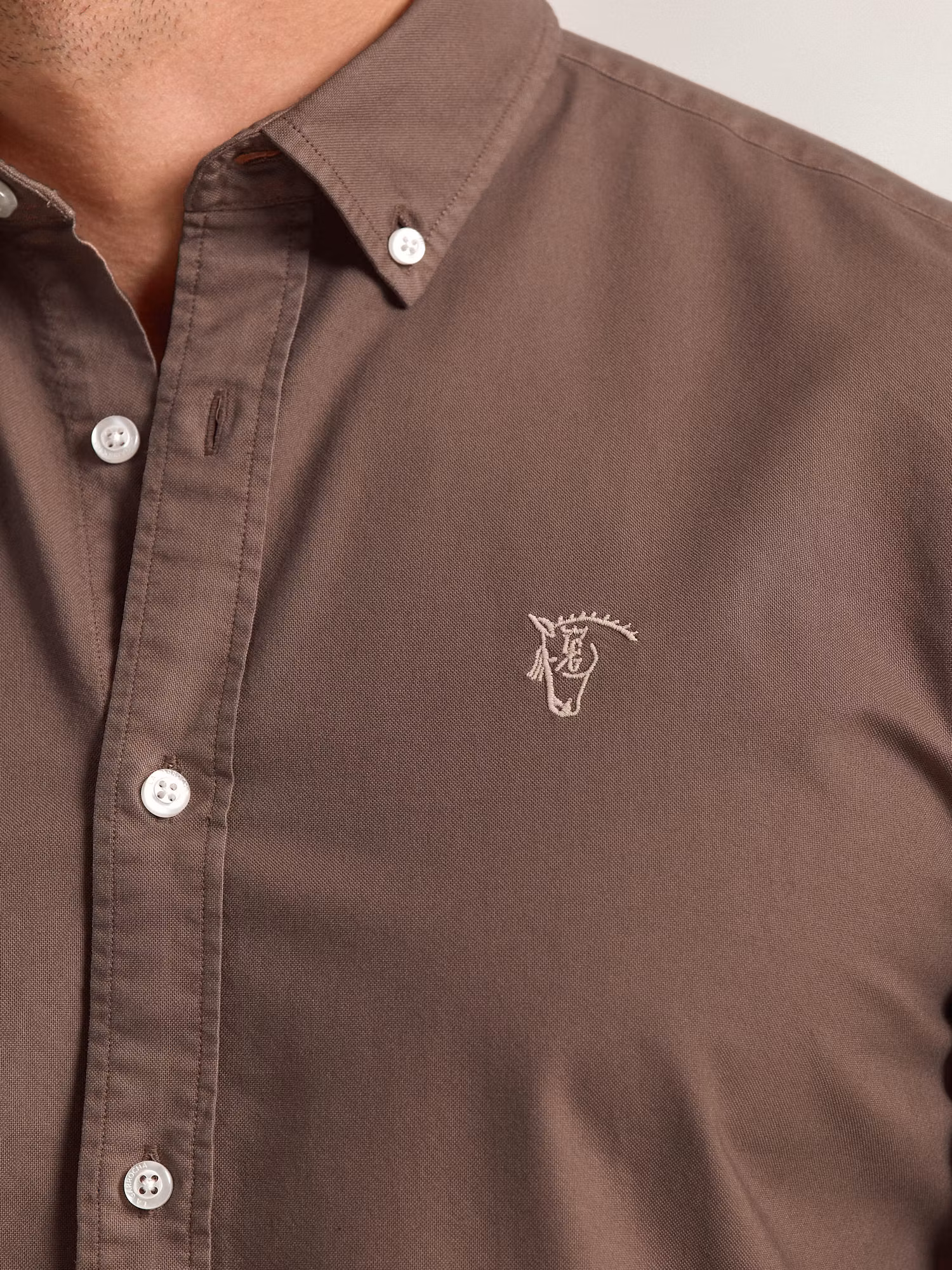 Chemise Garment Dyed | Cocoa