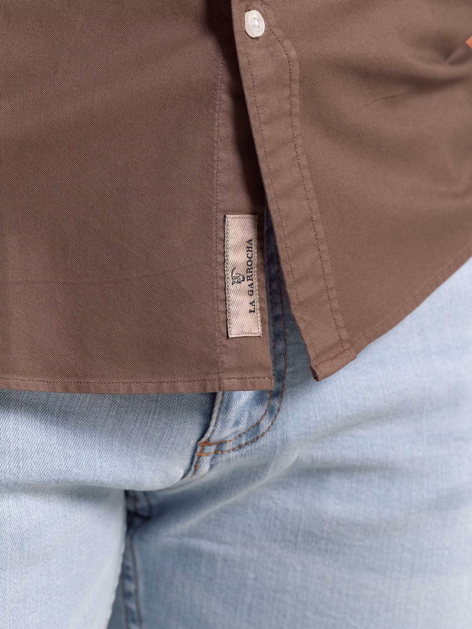 Chemise Garment Dyed | Cocoa