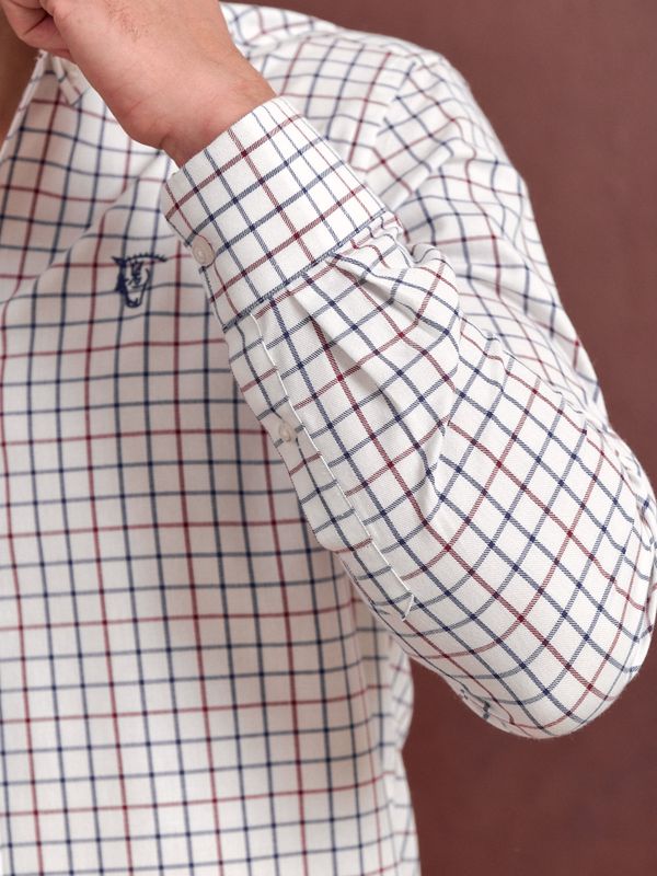 Montijo Plaid Shirt | Marino