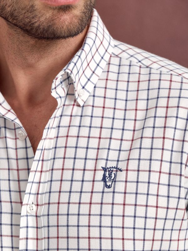 Montijo Plaid Shirt | Marino