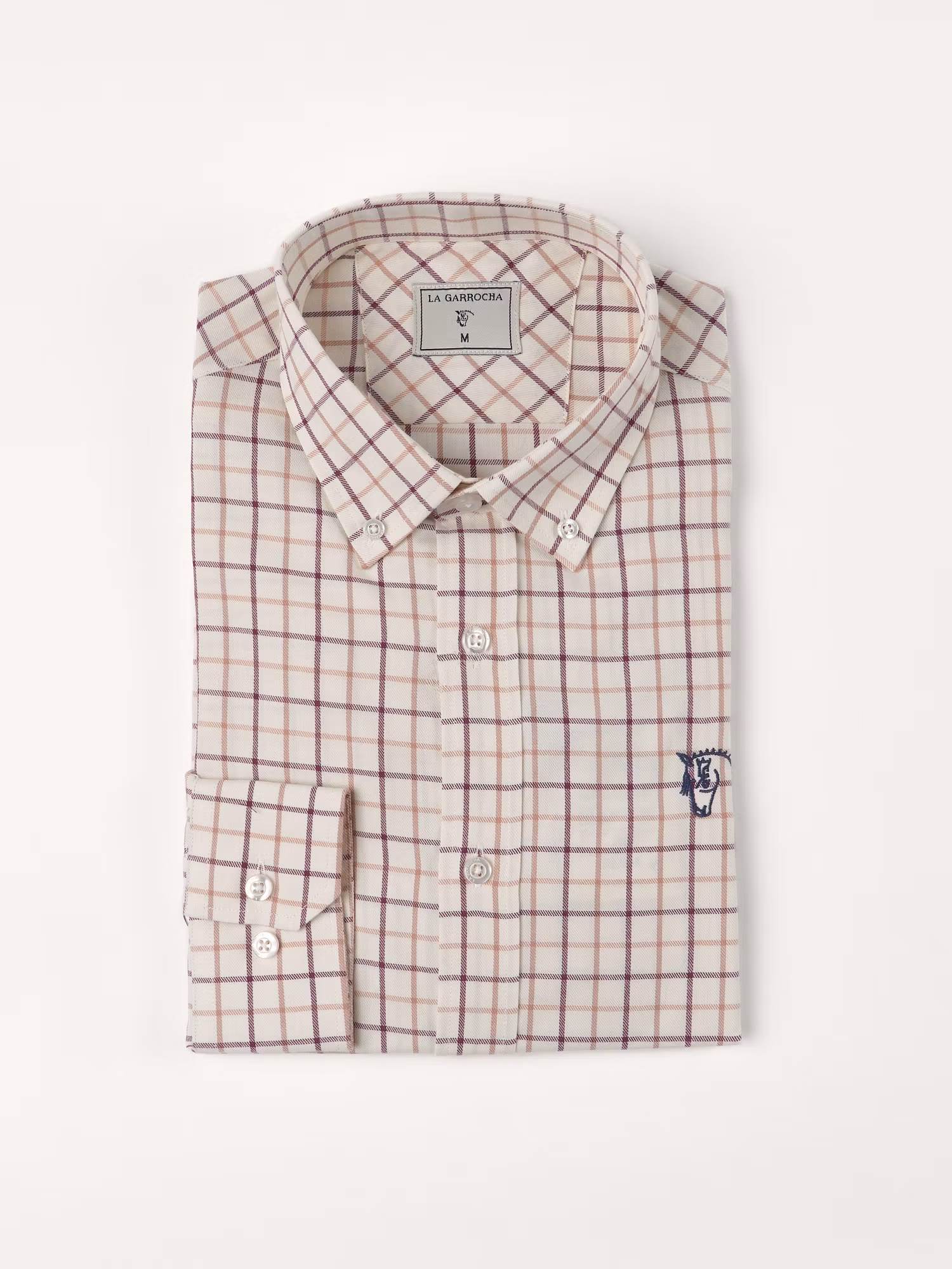 Montijo Plaid Shirt | Burgundy