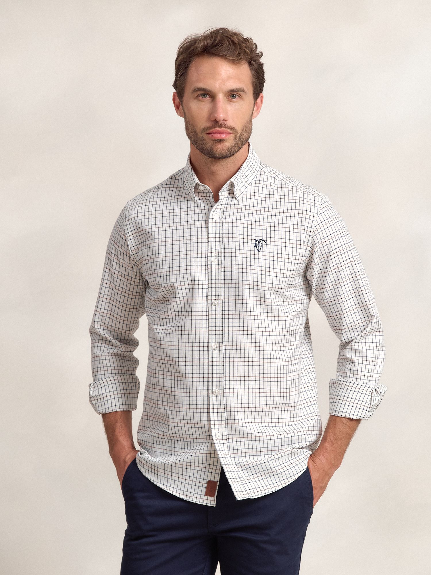 Solana Plaid Shirt | Marino