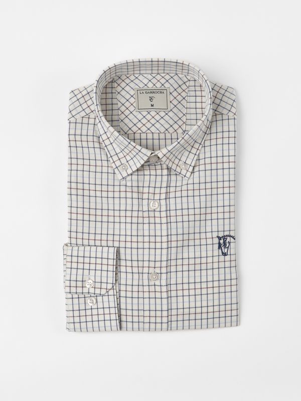 Camisa Xadrez Solana | Marino