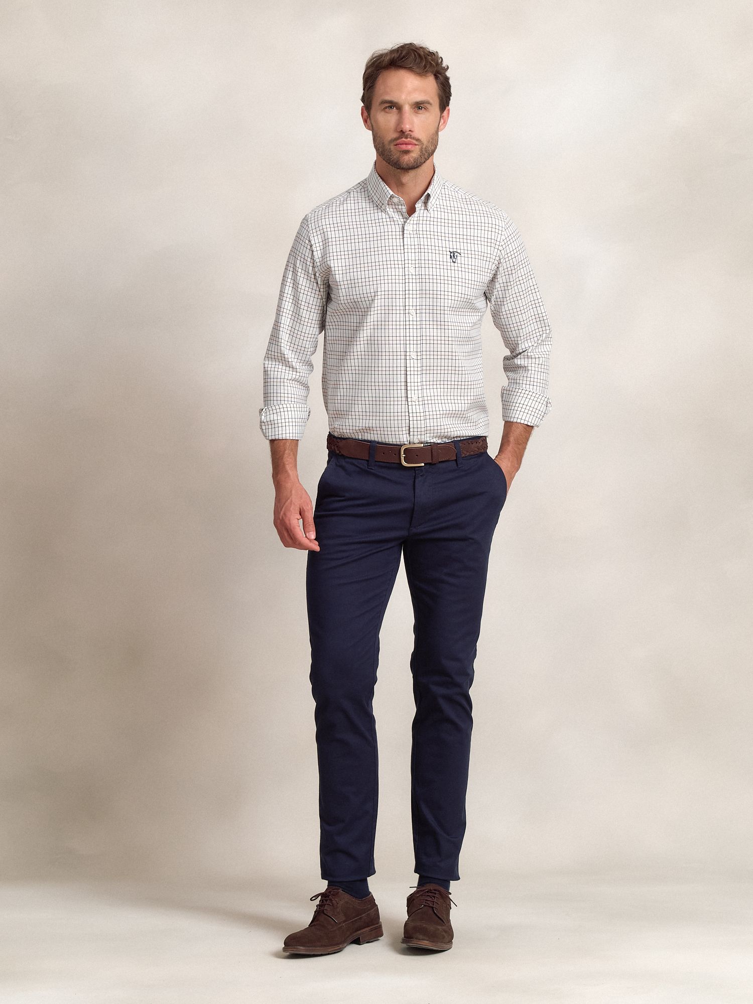 Solana Plaid Shirt | Marino