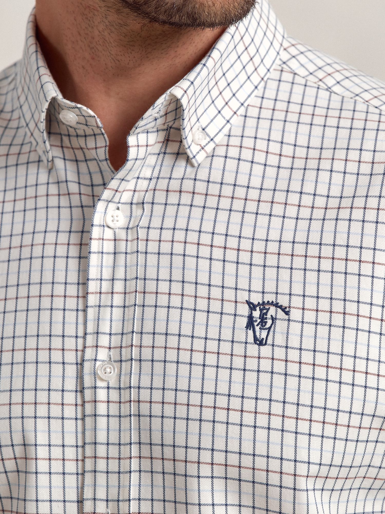 Solana Plaid Shirt | Marino