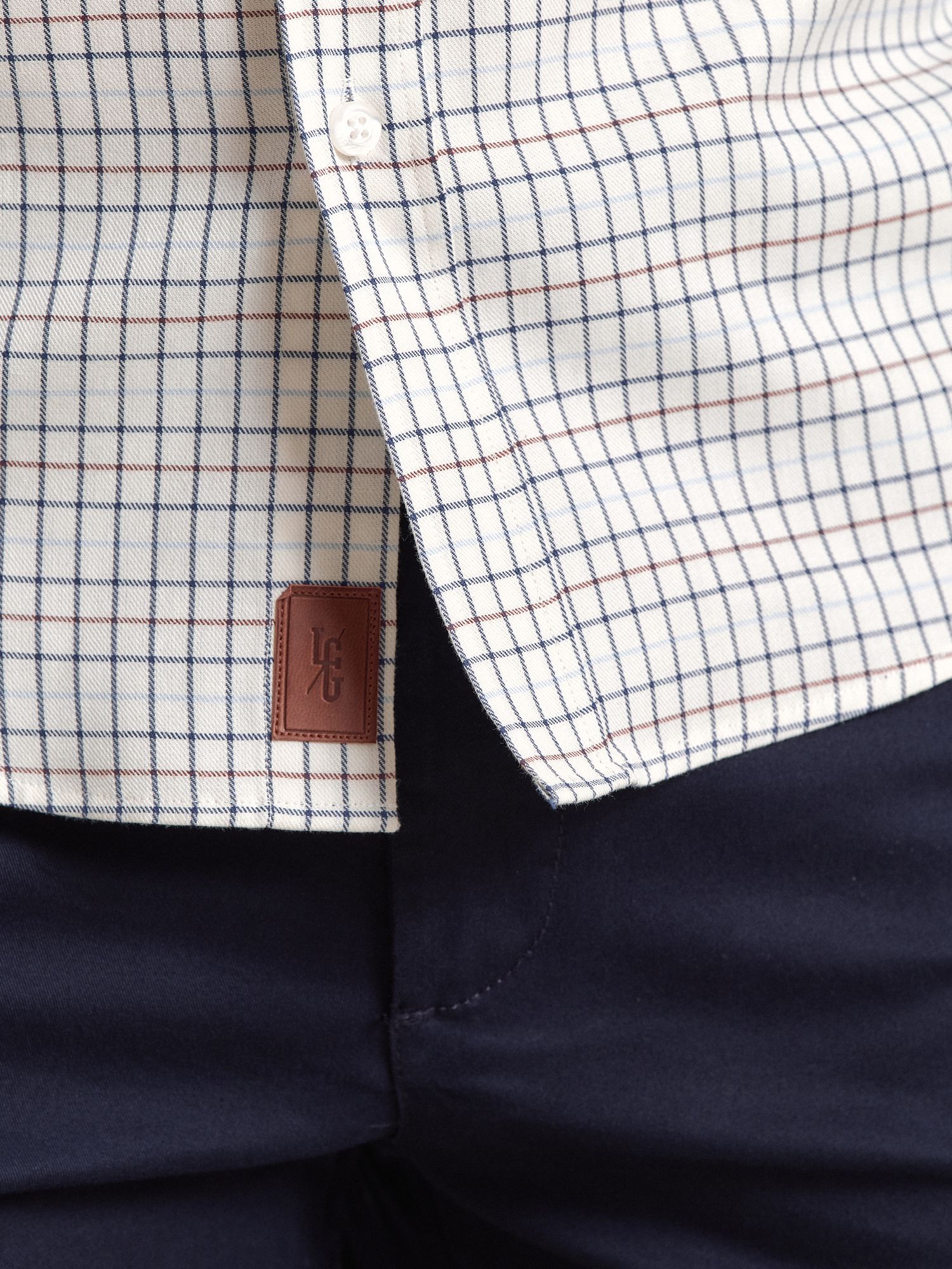 Solana Plaid Shirt | Marino