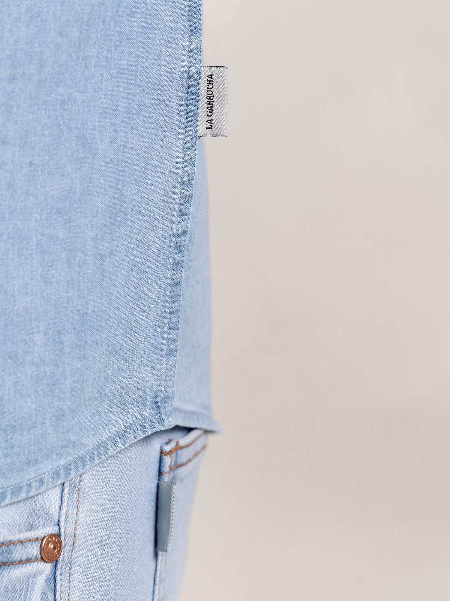 Denim Shirt | Azul Claro