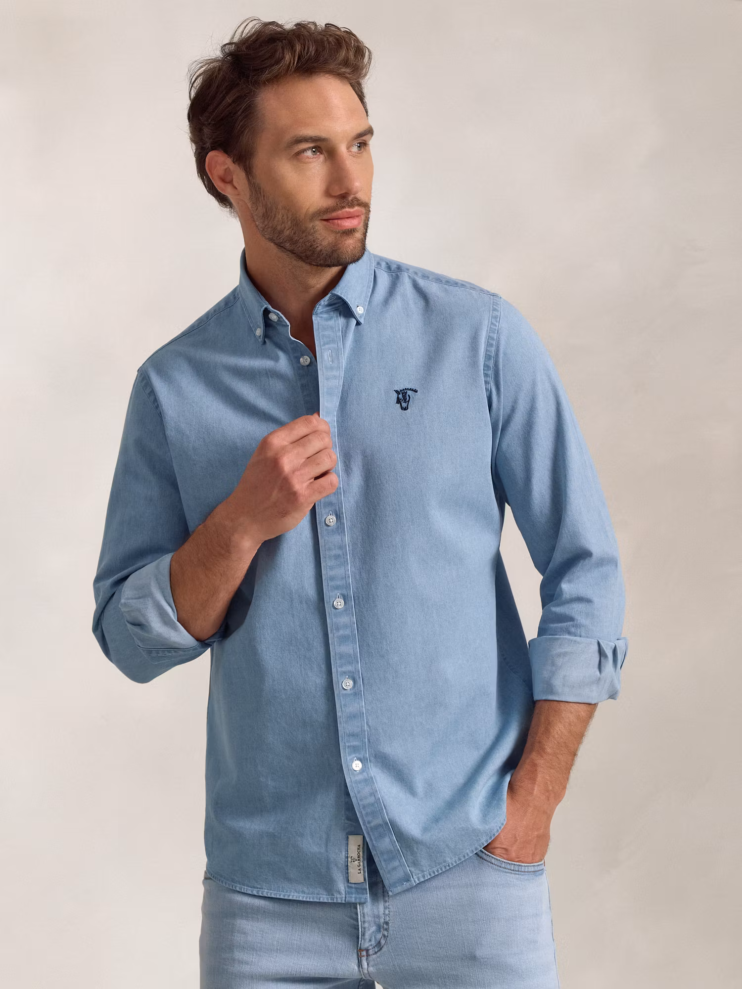 Denim Shirt | Azul Claro