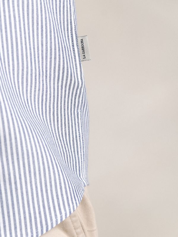 Camisa Oxford Rayas | Marino