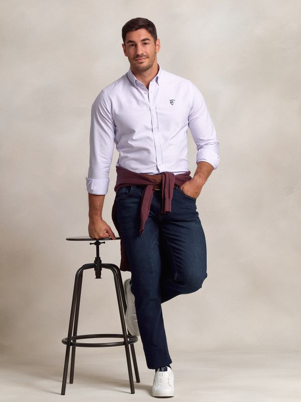 Chemise Oxford à Rayures | Malva