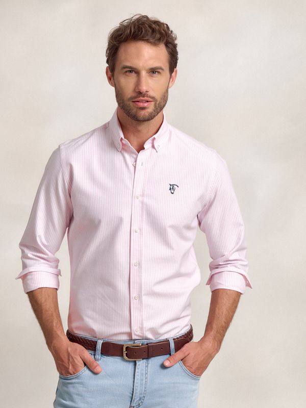 Chemise Oxford à Rayures | Rosa
