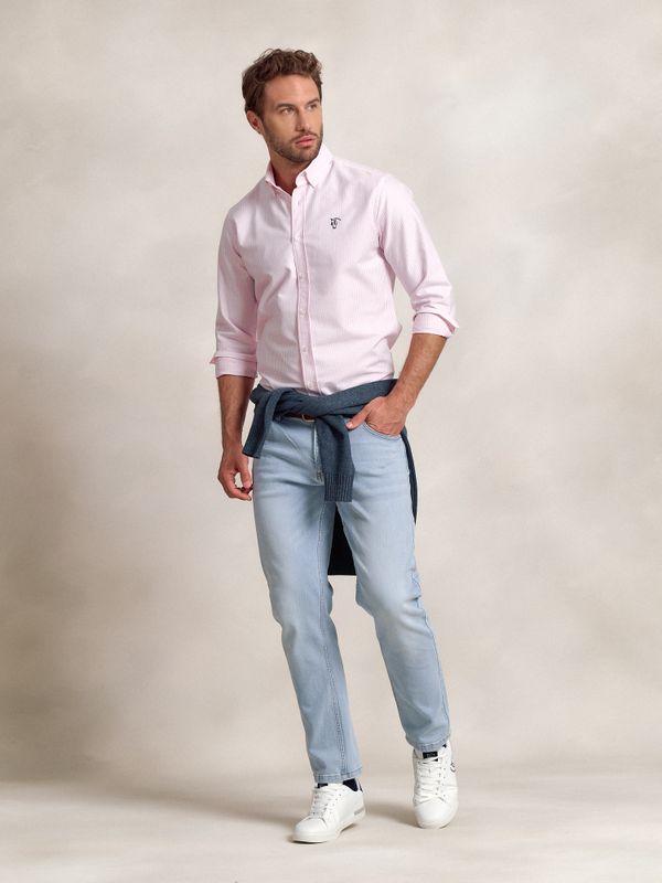 Chemise Oxford à Rayures | Rosa