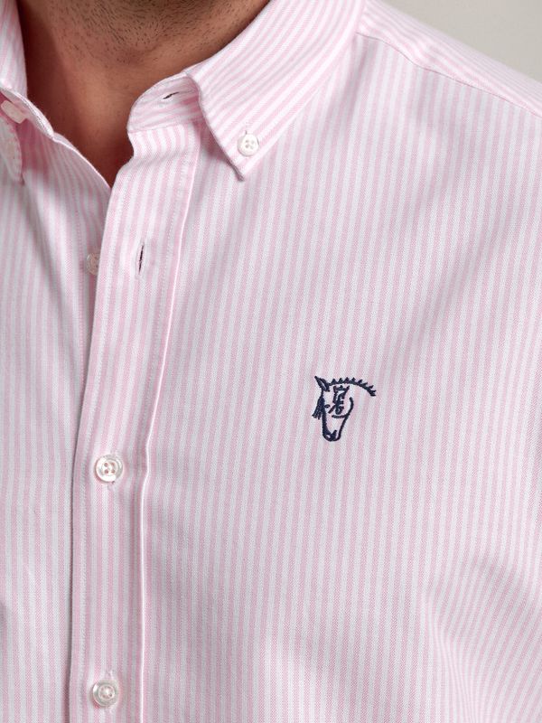 Chemise Oxford à Rayures | Rosa