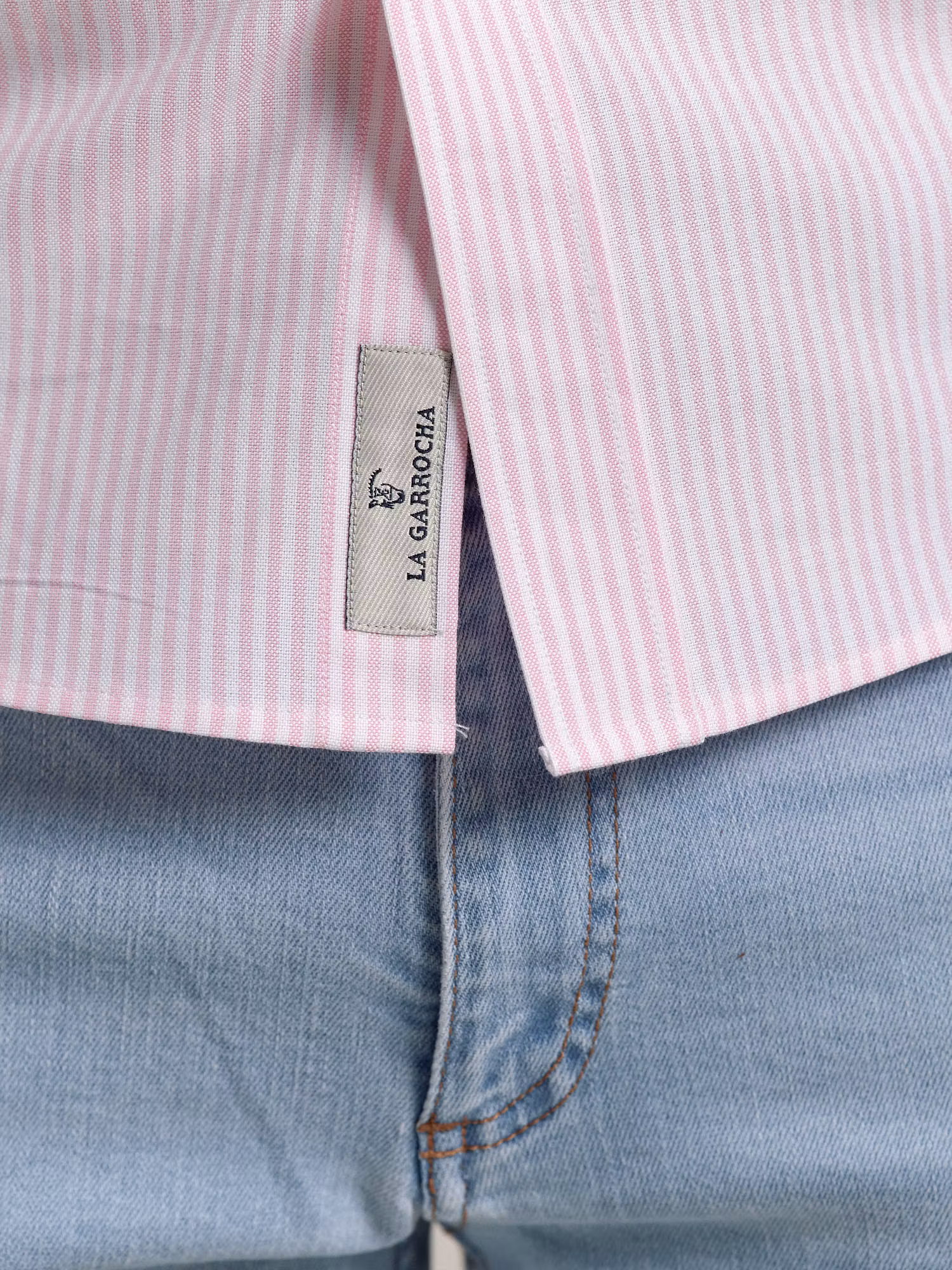 Striped Oxford Shirt | Rosa