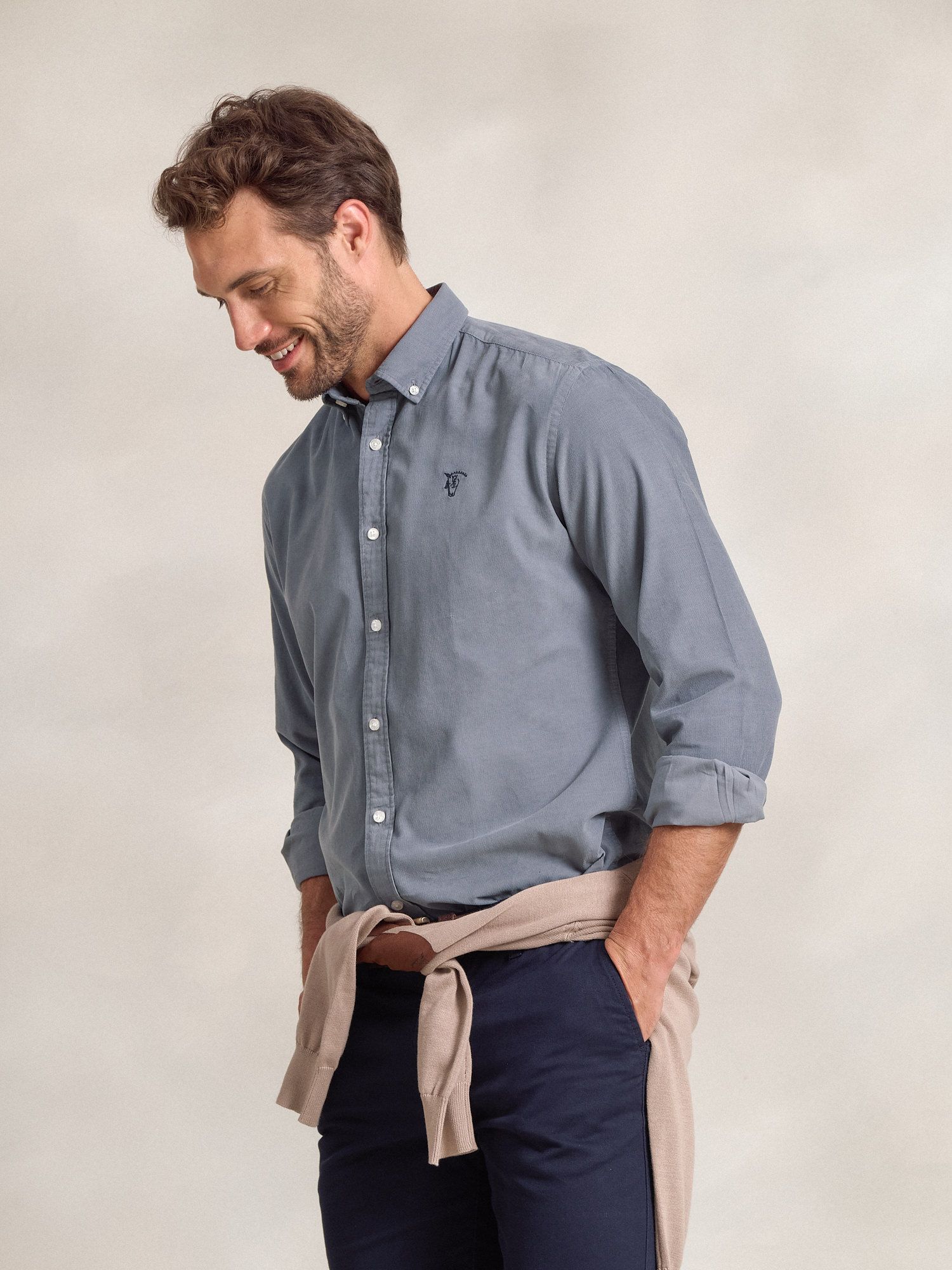 Corduroy Shirt | Cobalto