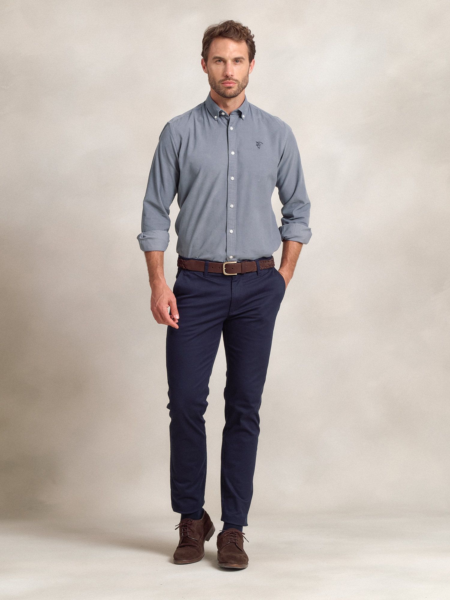 Corduroy Shirt | Cobalto