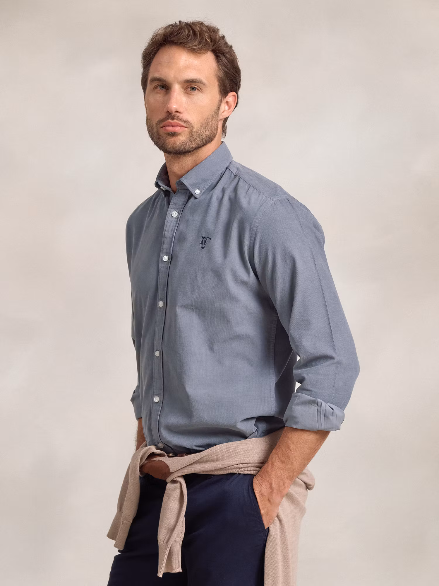 Camisa Pana | Cobalto