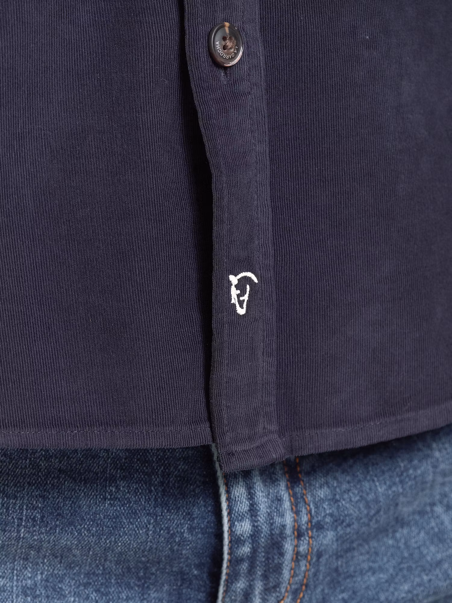 Corduroy Shirt with Pockets | Marino