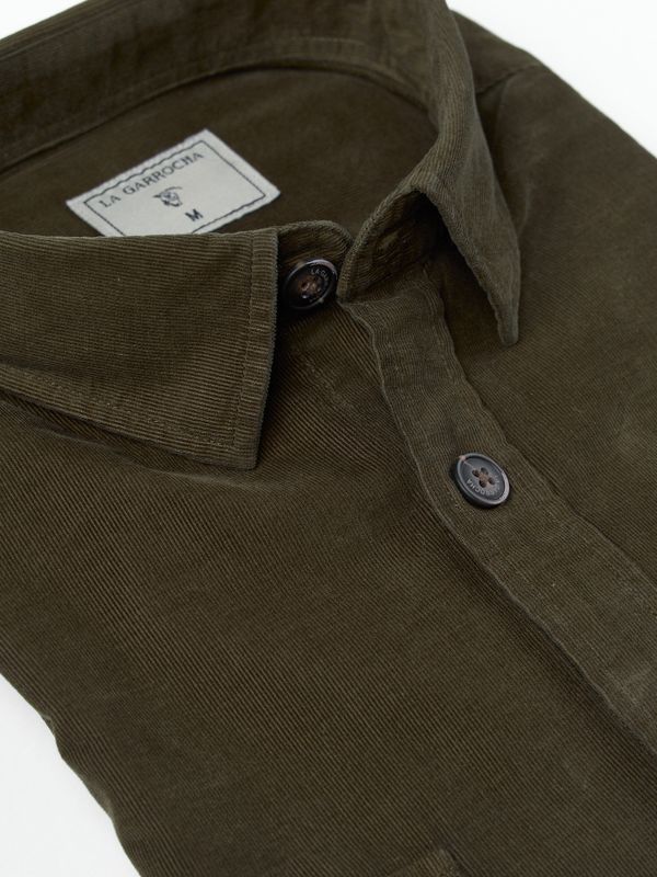Camisa de Veludo Cotelê com Bolsos | Caza