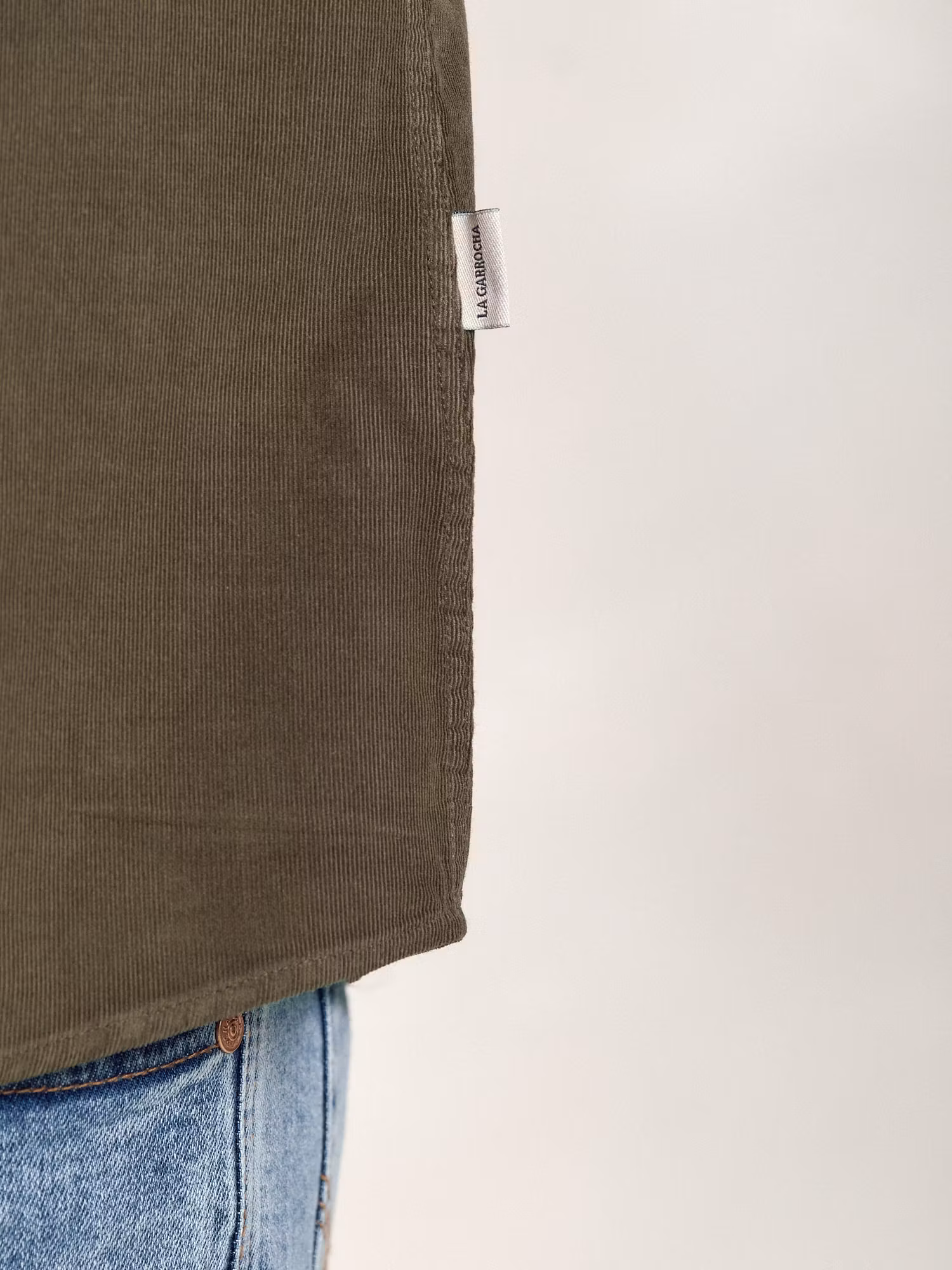 Corduroy Shirt with Pockets | Caza