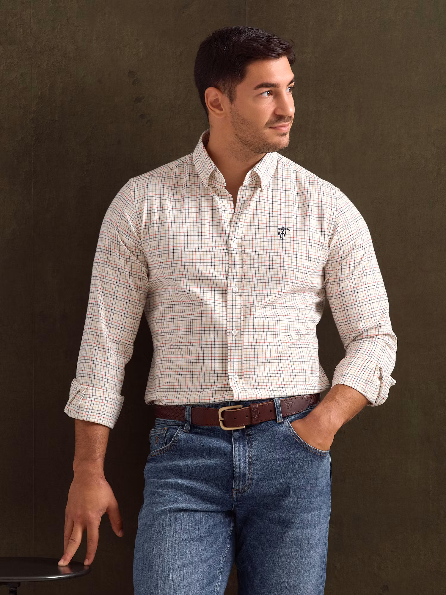 Small Checkered Shirt | Verde