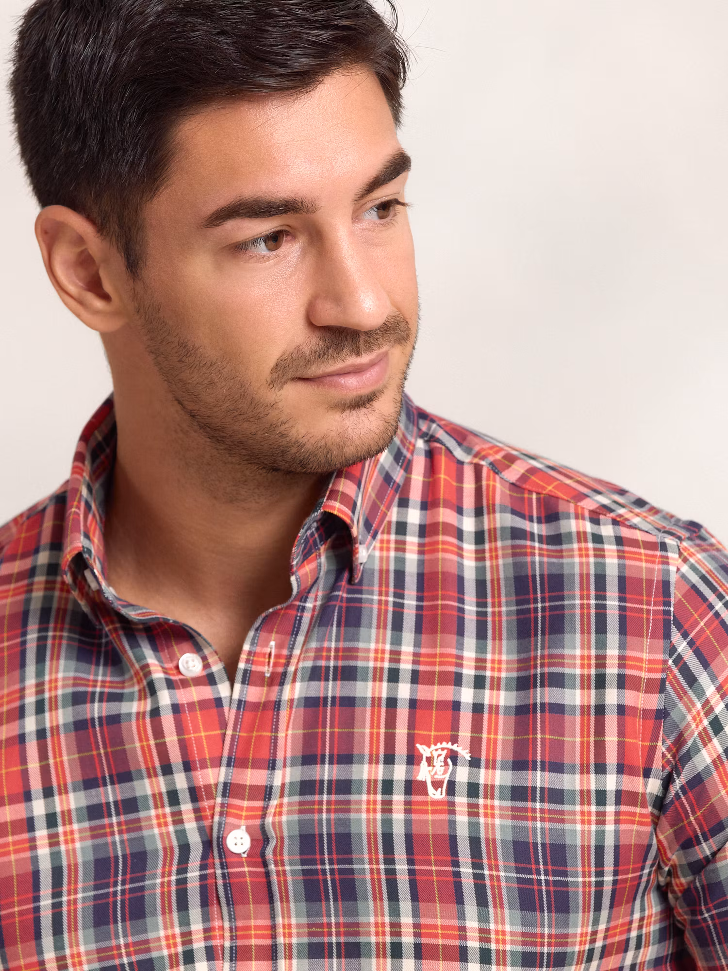 Tartán Checkered Shirt Red