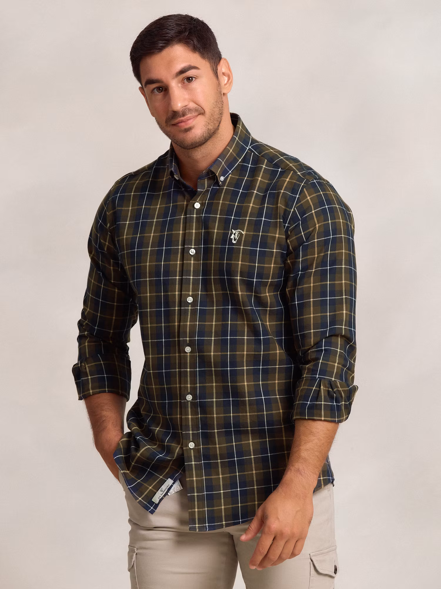 Tartán Checkered Shirt Green