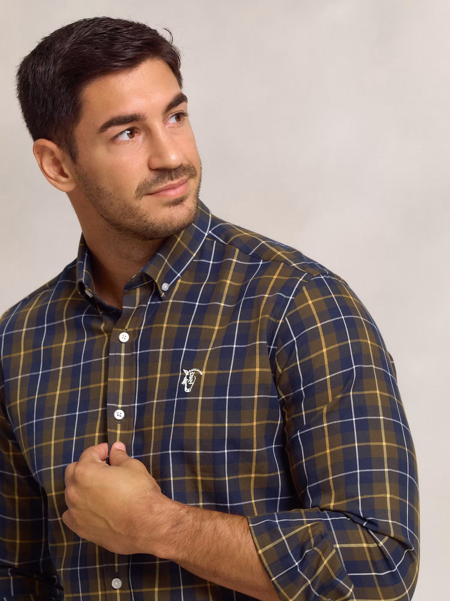 Tartán Checkered Shirt Green