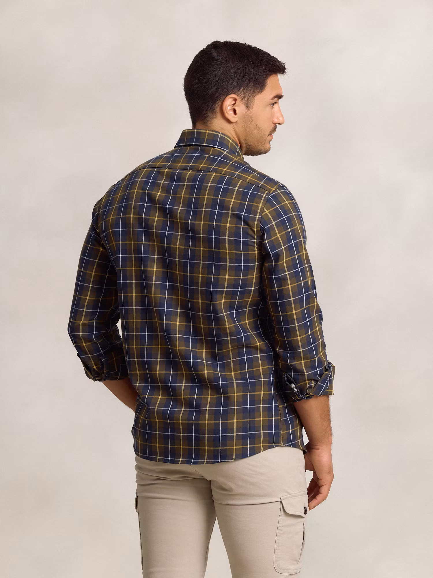 Tartán Checkered Shirt Green