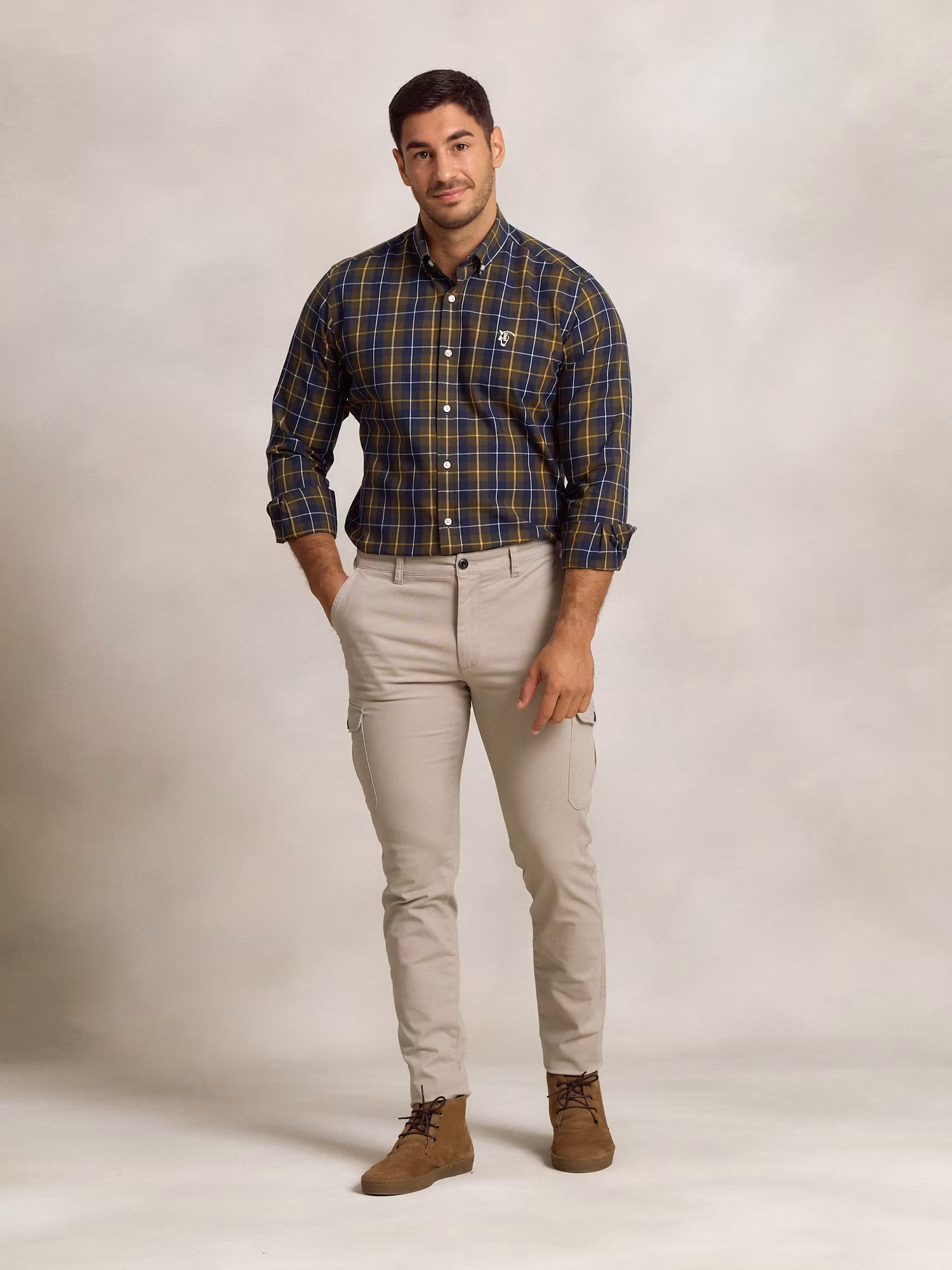 Tartán Checkered Shirt Green