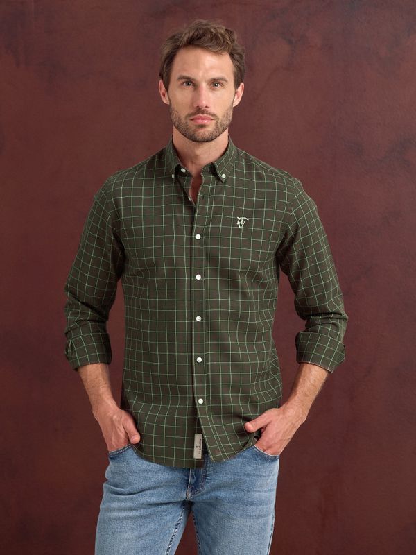 Camisa Xadrez de Viyela | Verde