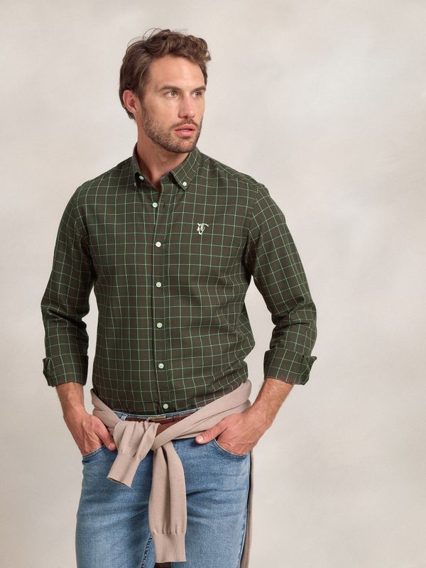 Camisa Xadrez de Viyela | Verde