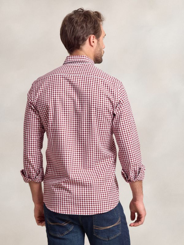 Camisa Xadrez Vichy Viyela | Tinto 