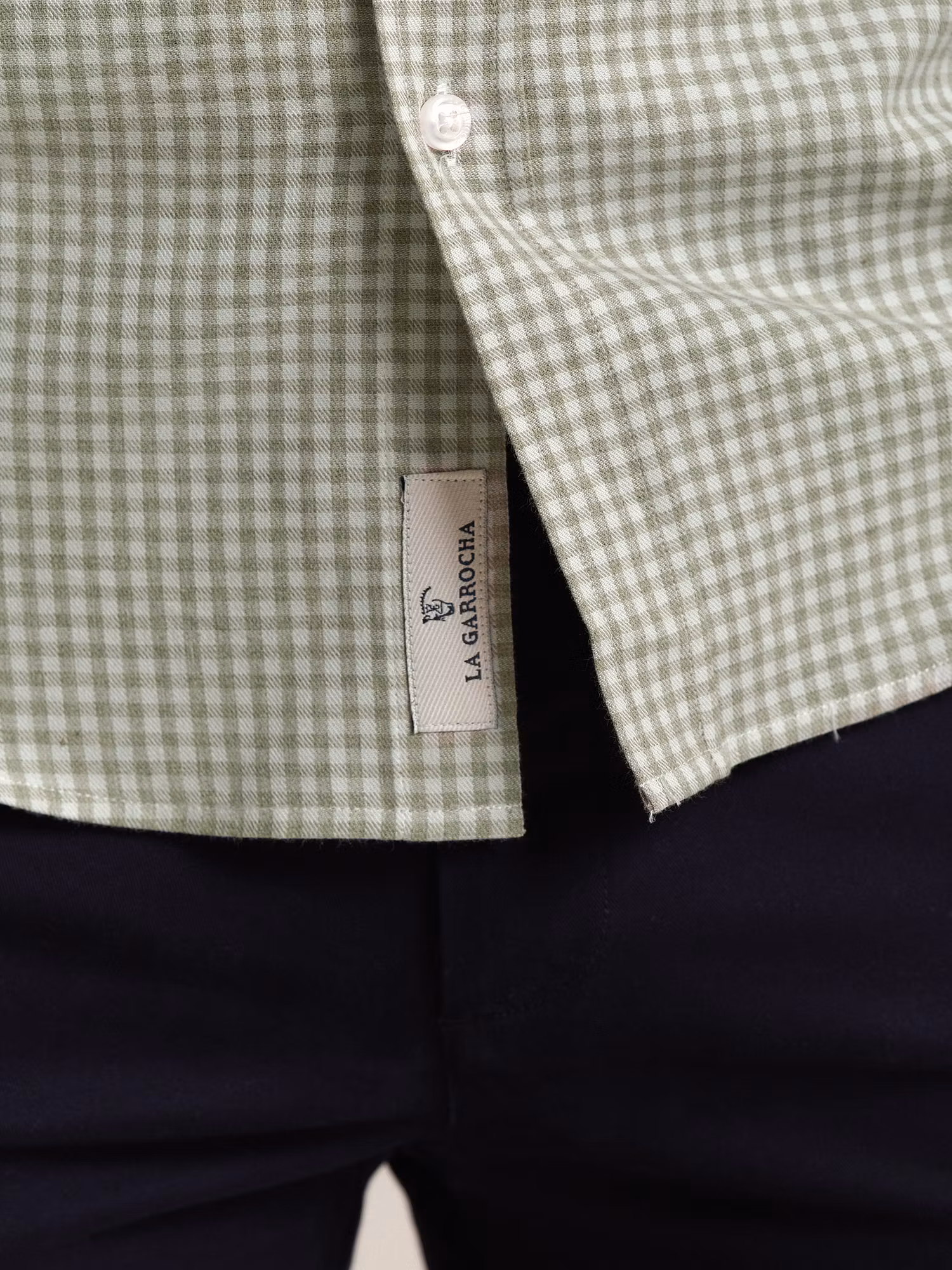 Mini Vichy Check Viella Shirt | Salvia