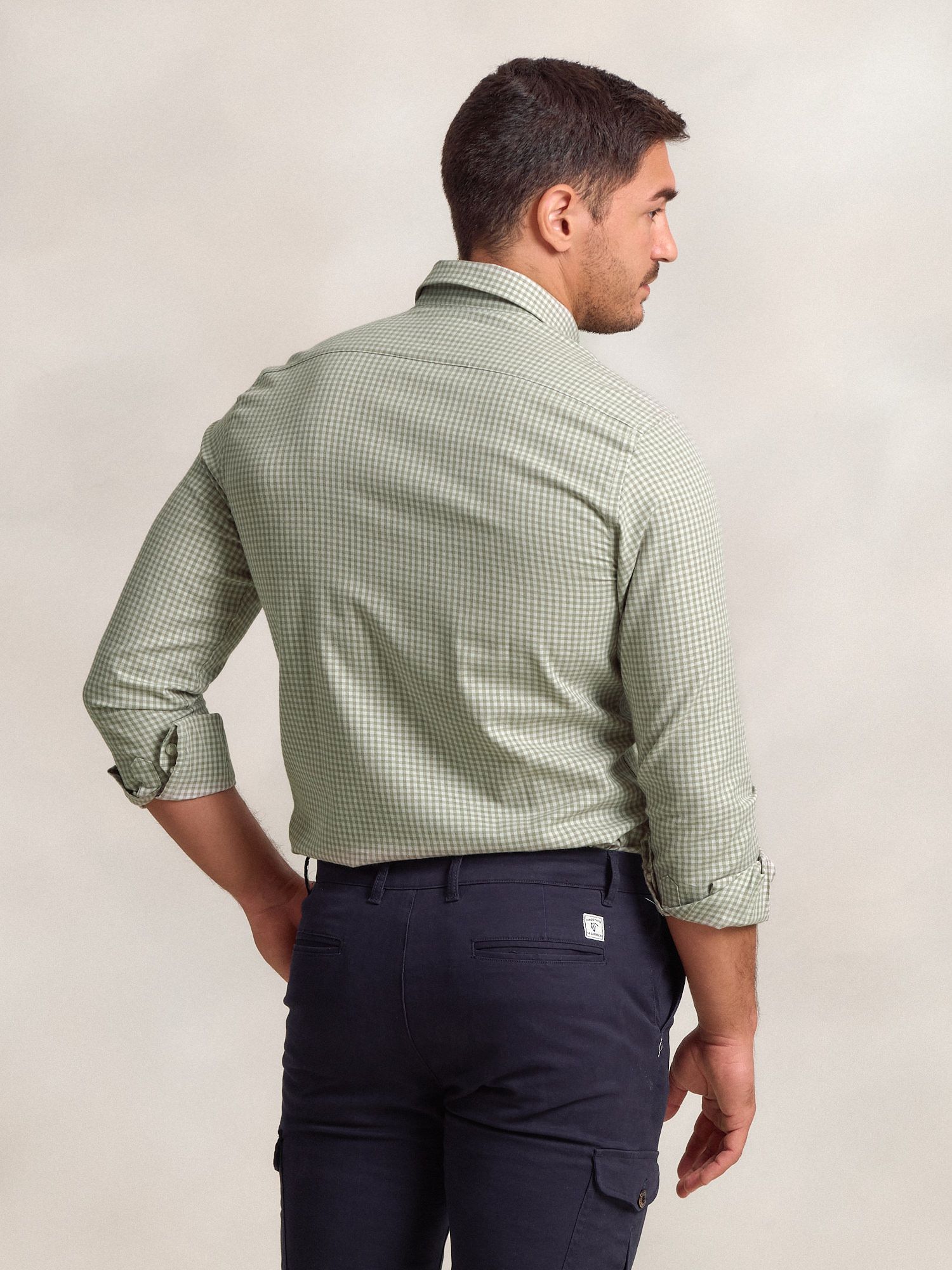 Mini Vichy Check Viella Shirt | Salvia