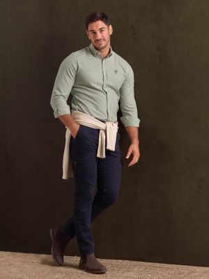  Chemise Viella à Petits Carreaux Vichy | Salvia