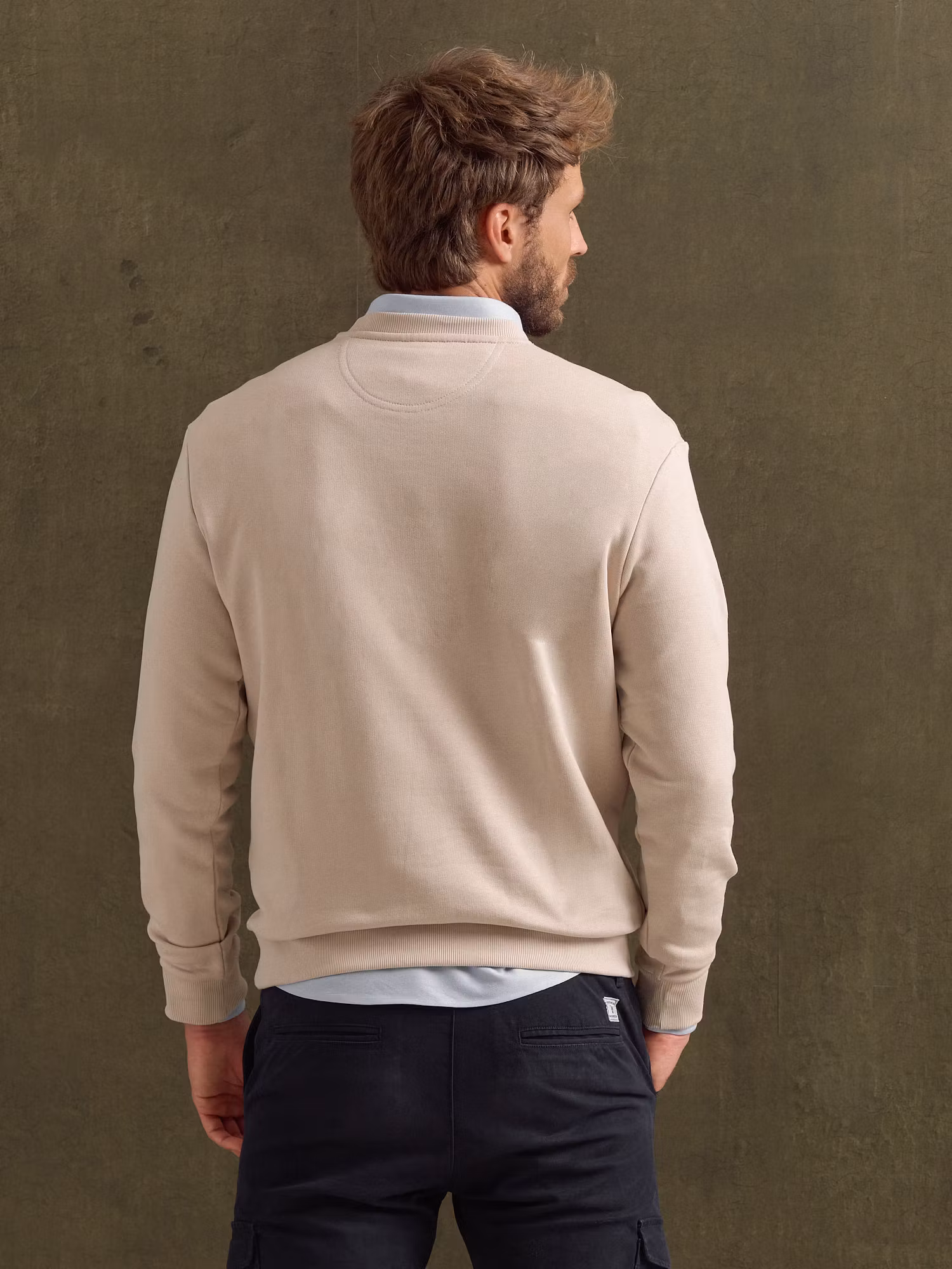 Equestrian Sweatshirt | Nude