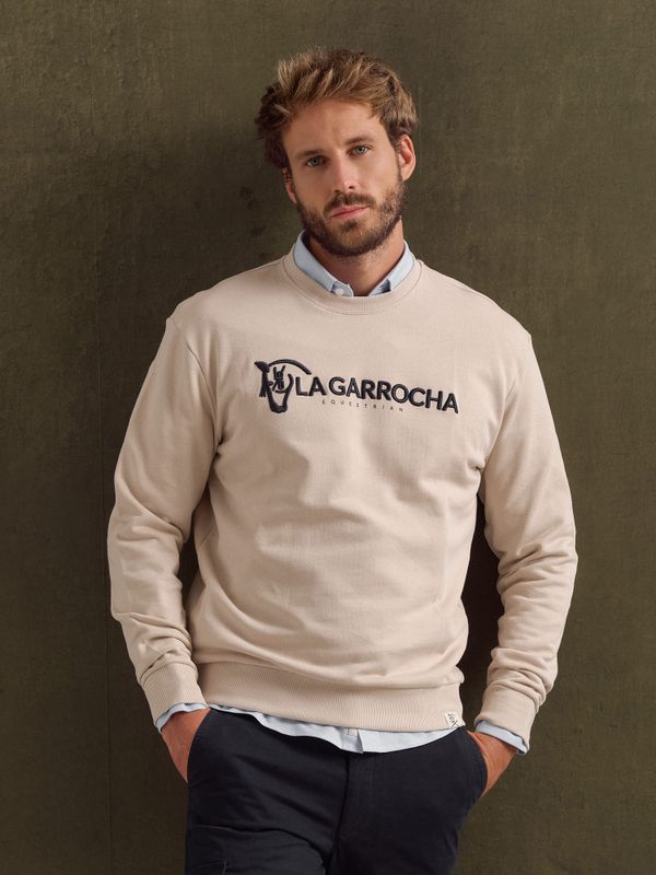 Sweat-shirt Equestrian | Nude