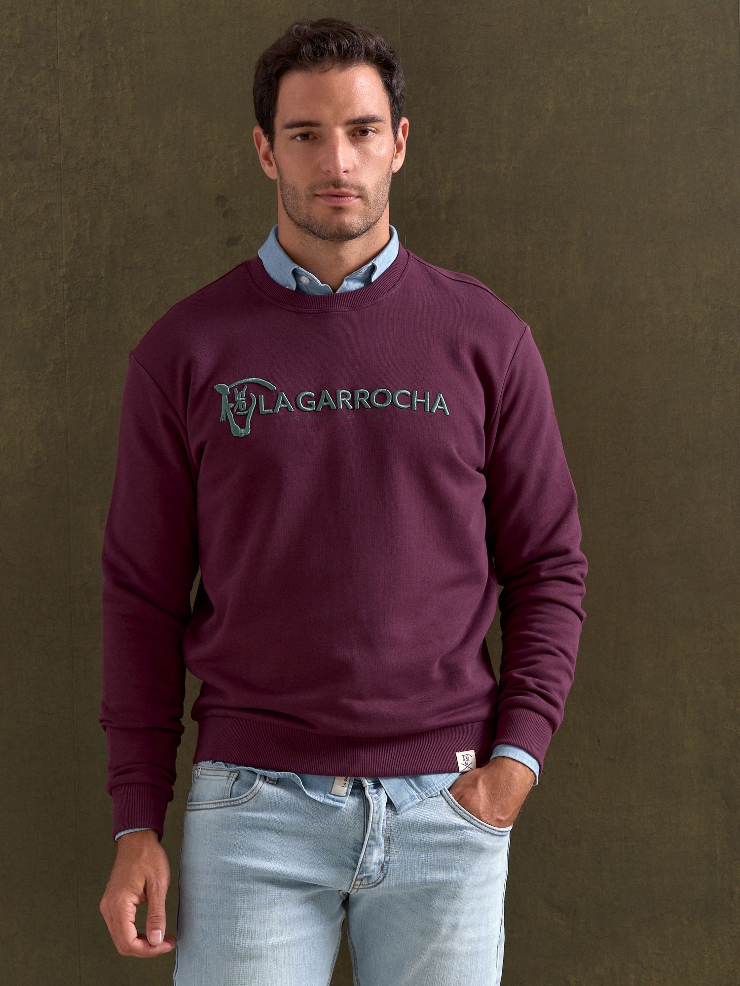 Equestrian Sweatshirt | Mulberry