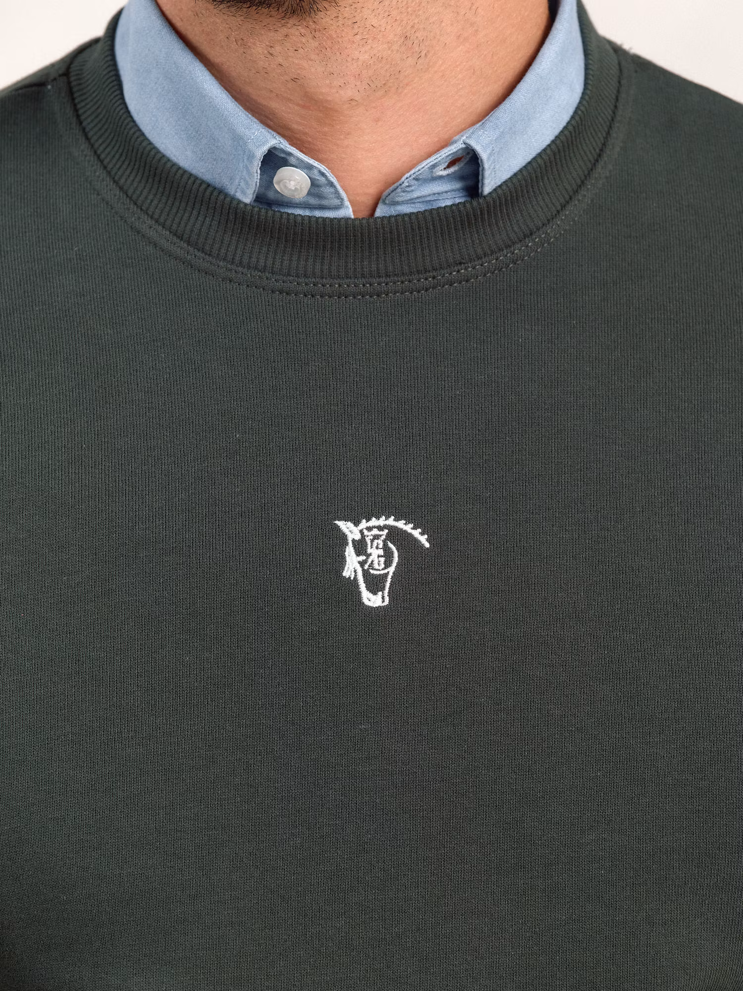 Multicolor Crew Neck Sweatshirt | Abeto