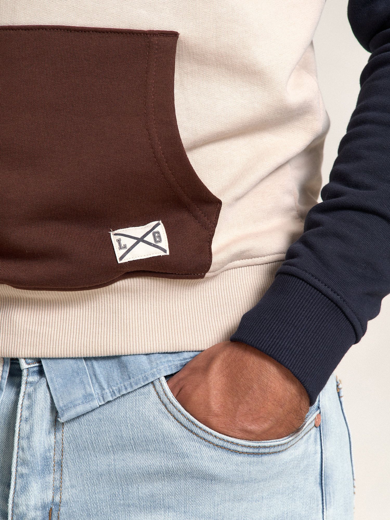 Multicolour Hooded | Nude