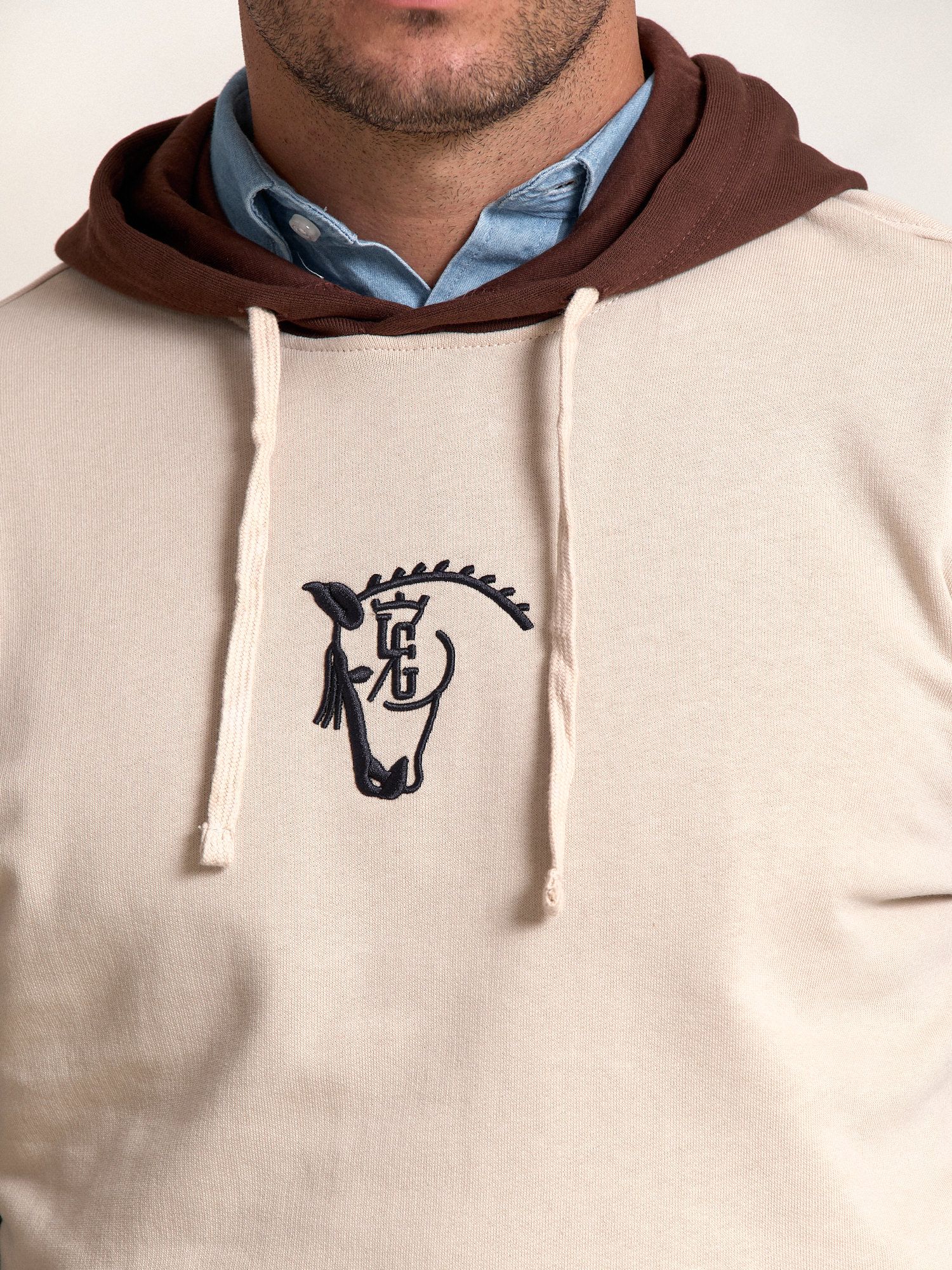 Multicolour Hooded | Nude