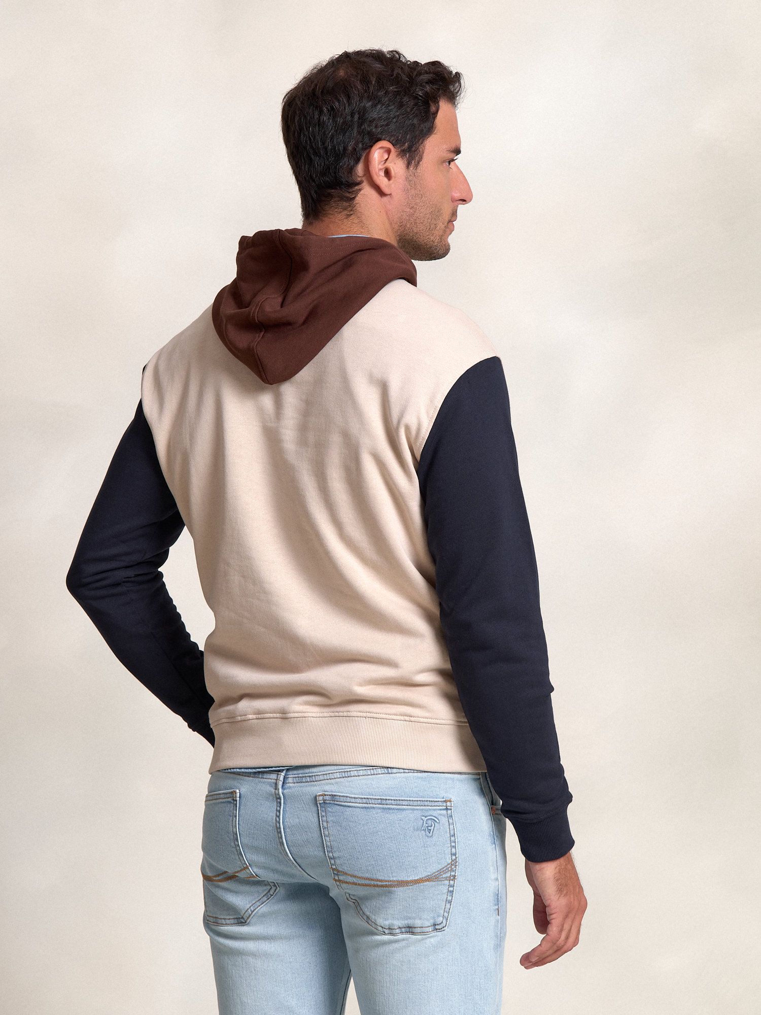 Multicolour Hooded | Nude