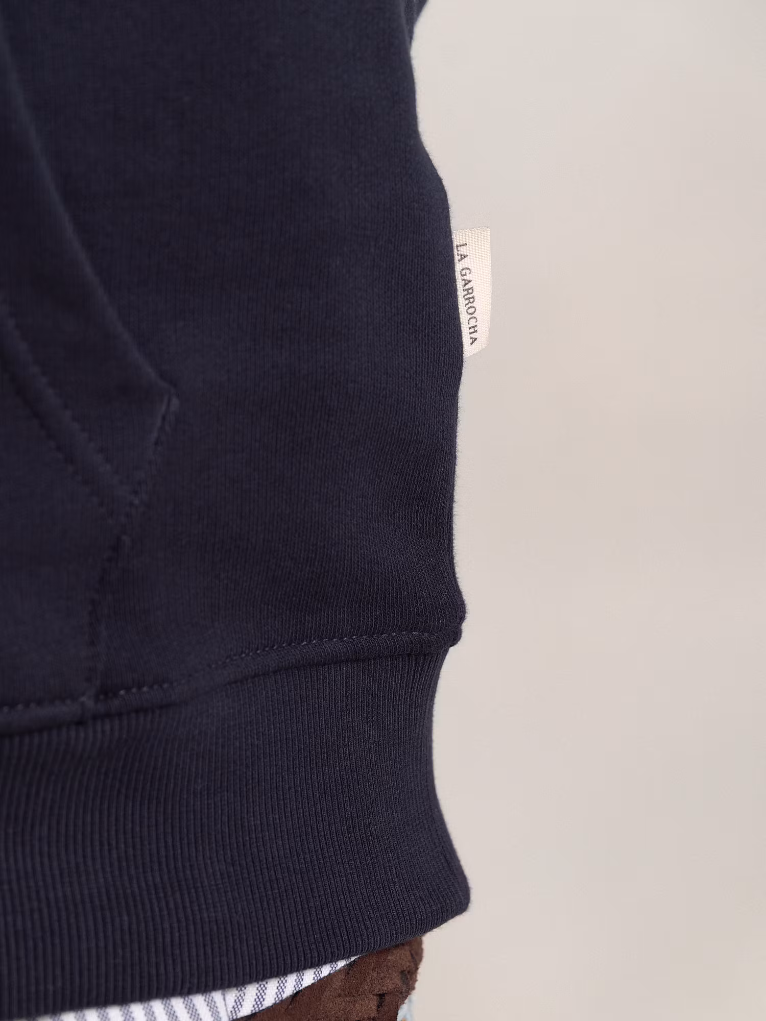 Basic Half-Zip Sweatshirt | Marino