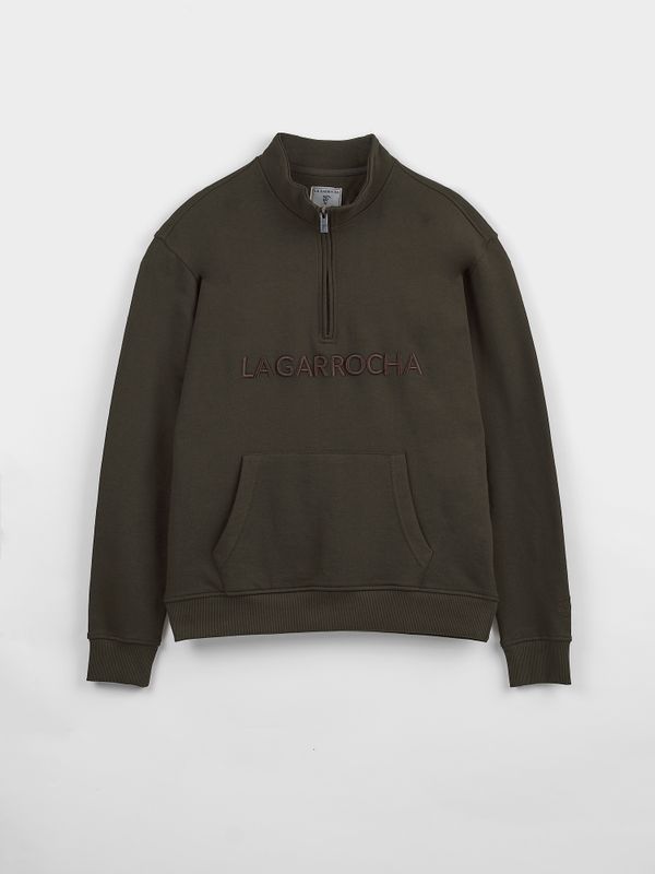 Sweatshirt de meio zíper Brand | Caza