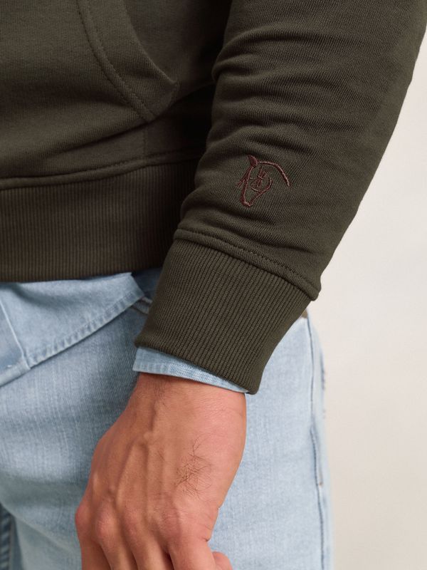 Sweatshirt de meio zíper Brand | Caza