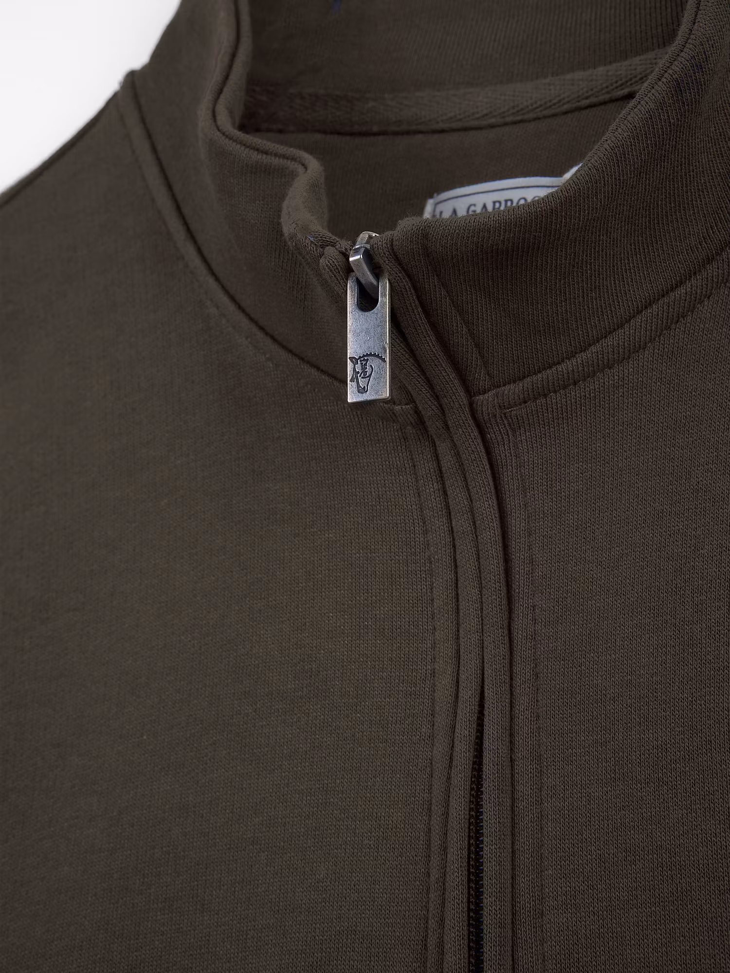 Half-Zip Brand Sweatshirt | Caza