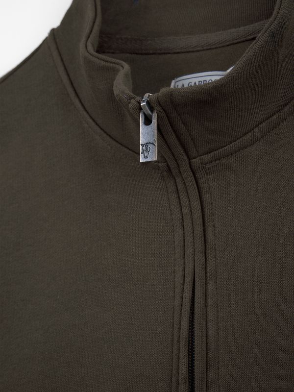 Sweatshirt de meio zíper Brand | Caza