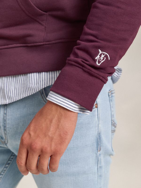 Sweatshirt de meio zíper Brand | Mulberry