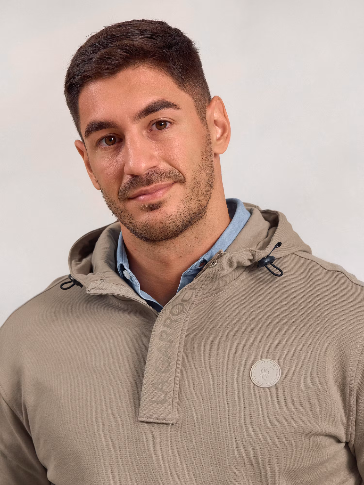 Half-Zip Hoodie Sweatshirt | Piedra